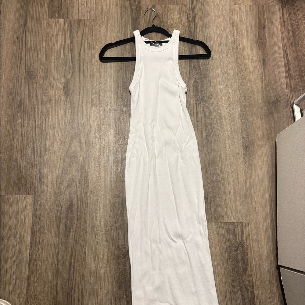 Zara White Maxi Dress